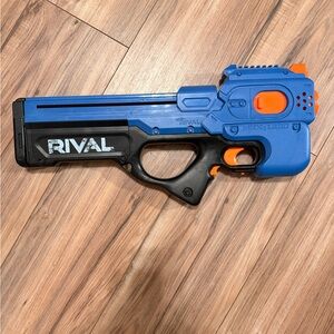 Nerf Rival Blue and Black Blaster